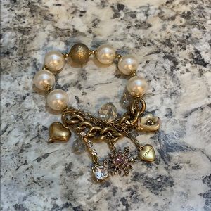 Betsey Johnson pearl bracelet